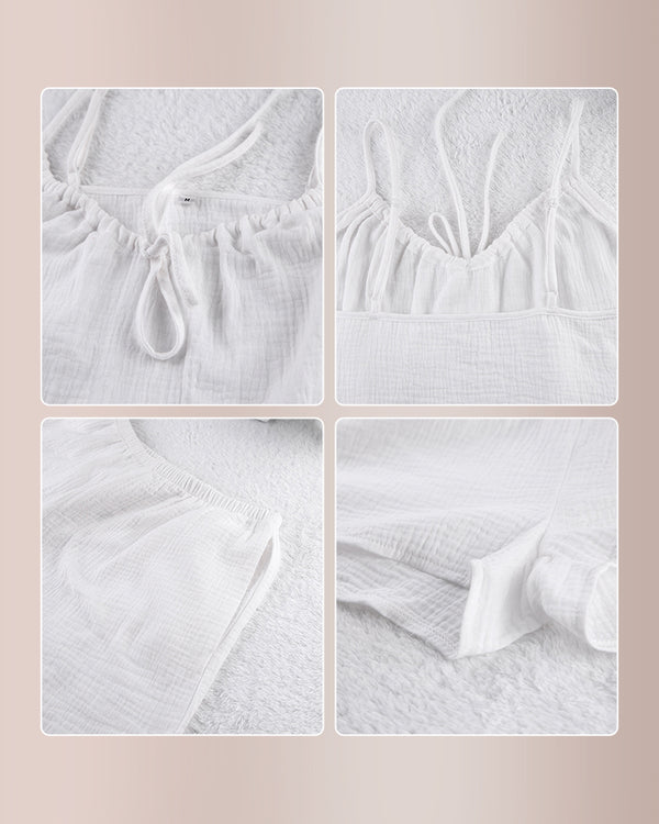 Curvvvy™ Cloud Cotton Cami & Shorts Lounge Set