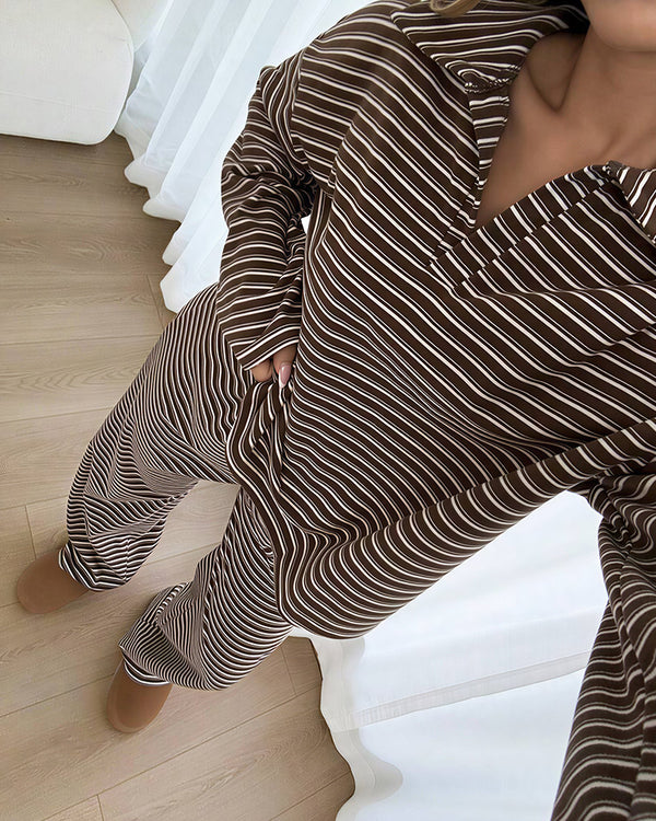 Curvvvy™ Nachtwäsche-Set aus Top und Shorts mit Spitzenbesatz