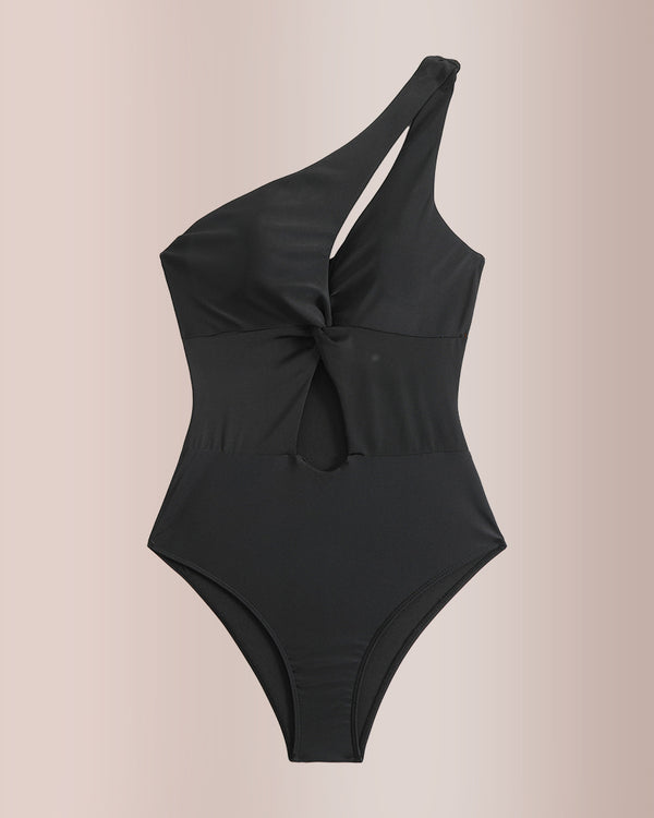Curvvvy® The Riviera One-Shoulder Cutout Monokini