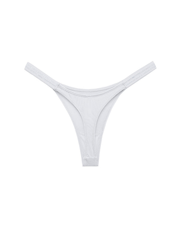 Curvvvy™ SparkleGlam – Tanga bikini sin costuras con estampado de leopardo