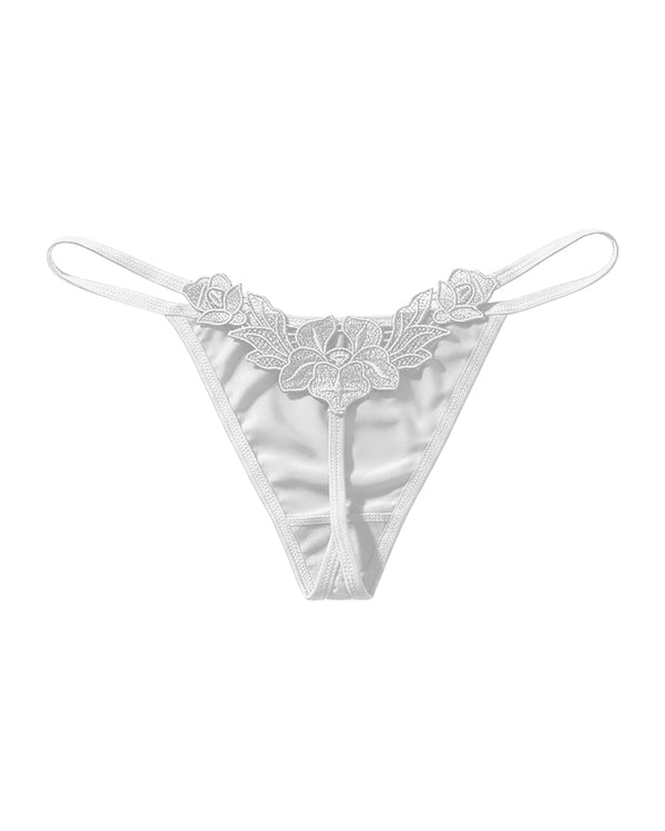 Curvvvy® Butterfly Lace V-Cut Thong