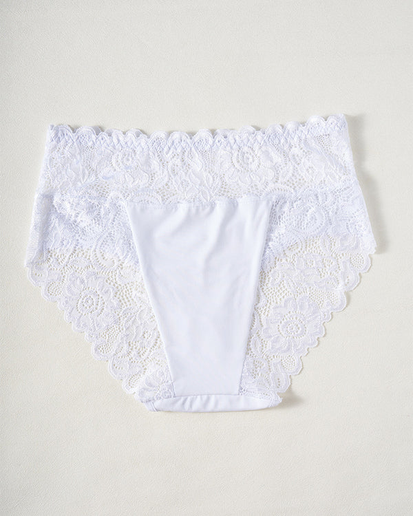 Curvvvy™ Seamless Lace Trim Panties