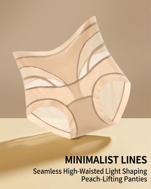 Curvvvy™ High-Waisted Tummy Control Mesh Bodyshorts
