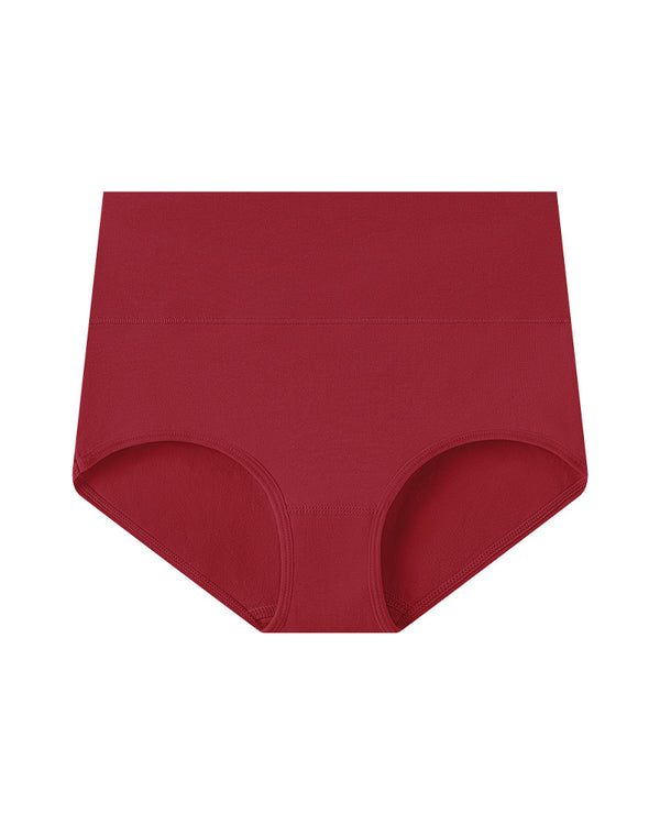 Curvvvy™ Plus Size Comfort High-Waisted Cotton Briefs with Tummy Control