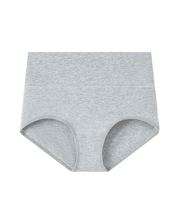 Curvvvy™ Plus Size Comfort High-Waisted Cotton Briefs with Tummy Control