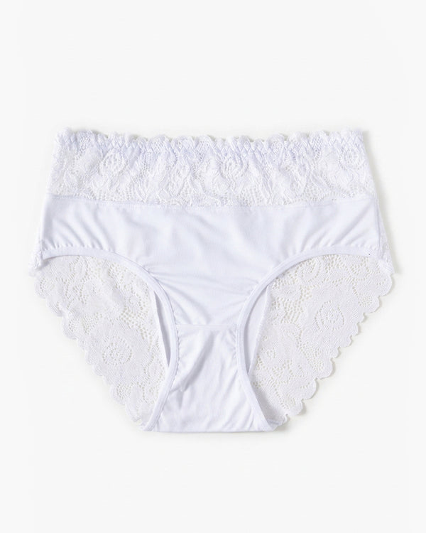 Curvvvy™ Seamless Lace Trim Panties