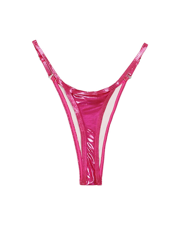Curvvvy™ Metallic Adjustable Low-Cut Thong