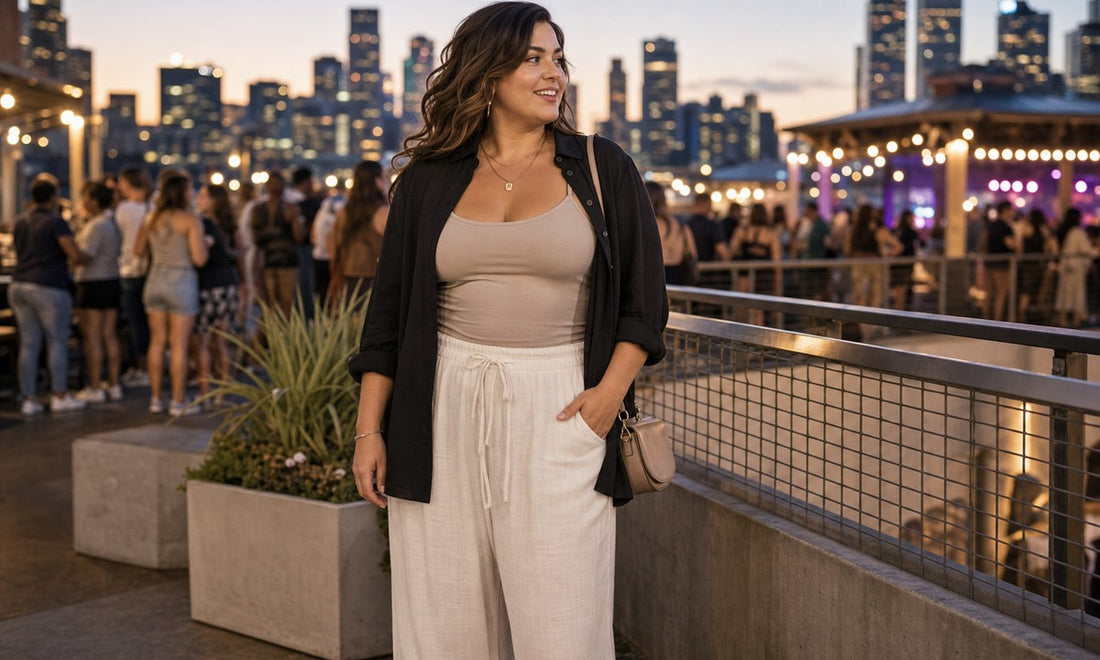 Curvvvy blog cover: Concert Summer Outfit Bralette Plus Size 2026: Styling Guide