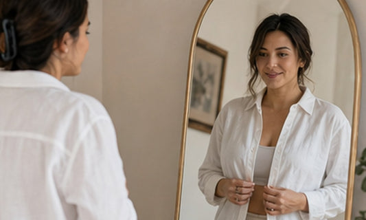 Curvvvy blog cover: Best Invisible Bra Under a White Shirt 2026: Plus-Size No-Show Picks Tested for Summer