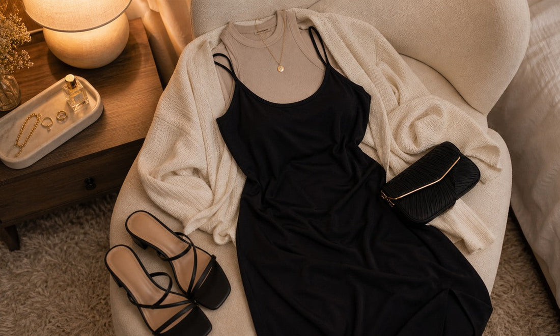 Curvvvy editorial cover: Summer Night Out Plus-Size Bralette Dress Outfi...