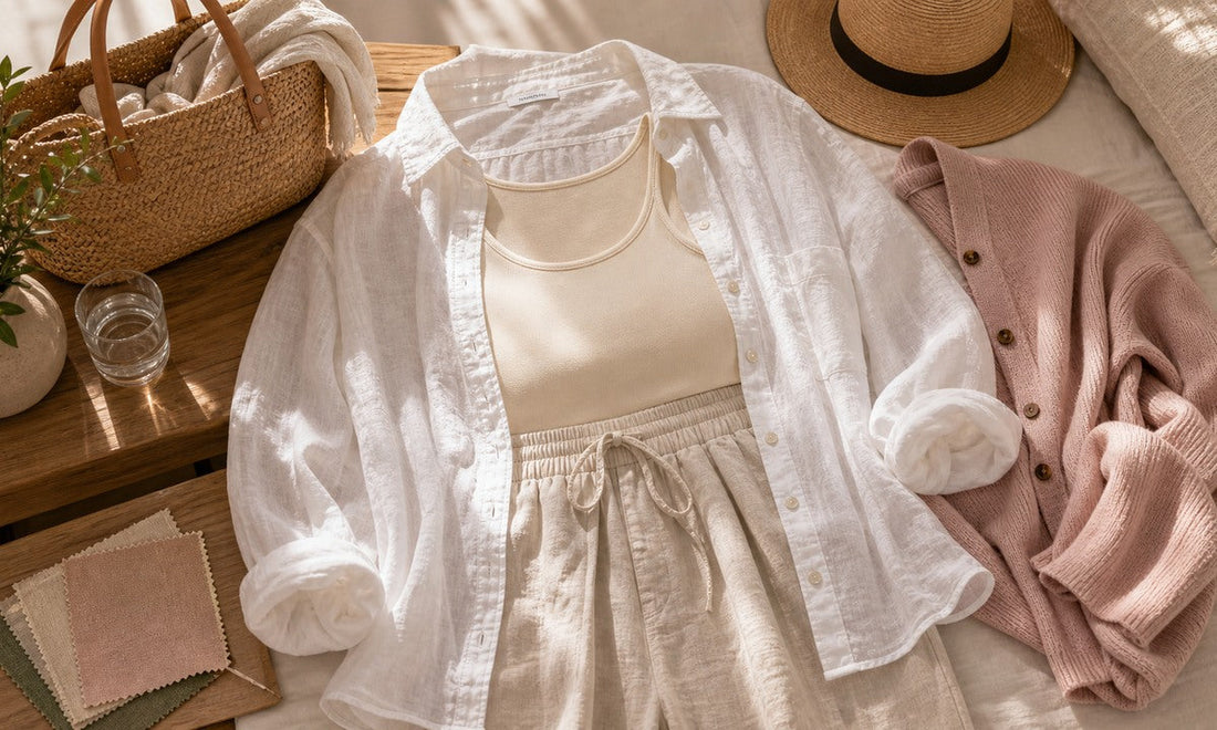 Curvvvy editorial cover: Best Wireless Bra Under a Linen Shirt: Smooth Summer Test 2026