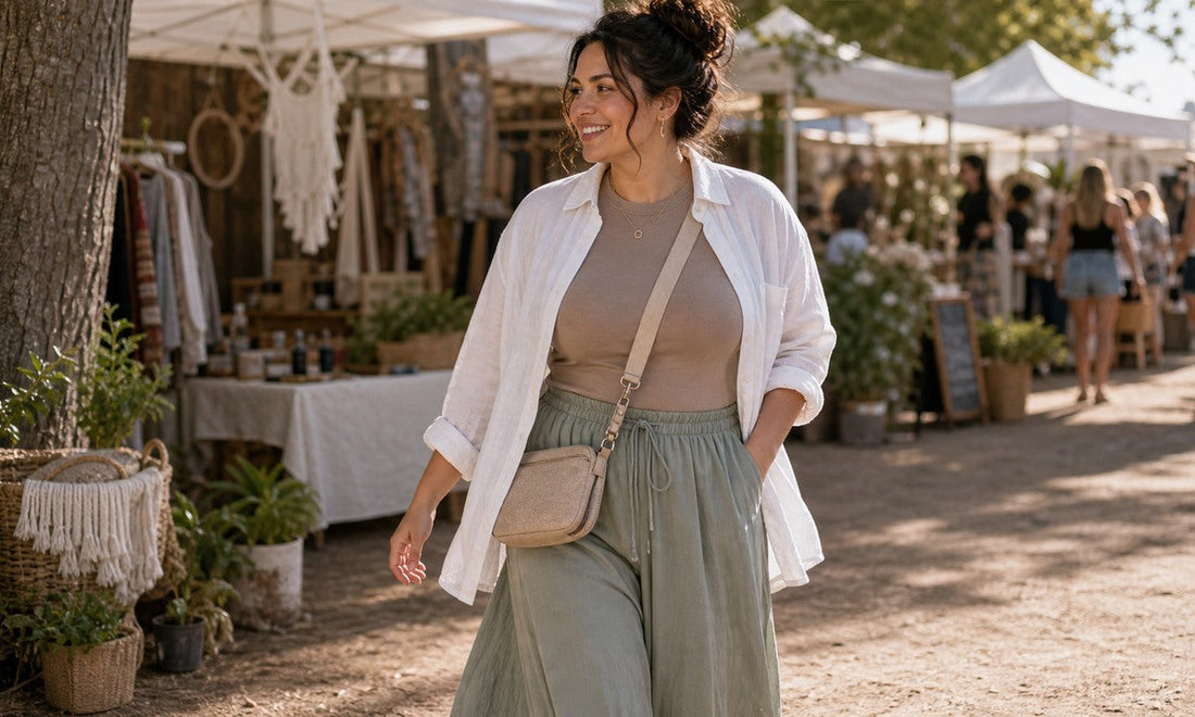 Curvvvy editorial cover: Best Festival Bralette Outfit 2026: Plus-Size F...