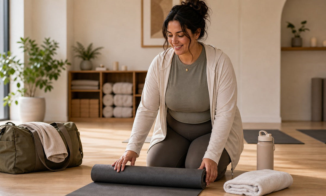 Curvvvy editorial cover: Best Yoga Bralette for Plus-Size Hot Studio 2026: Summer Wireless Picks Tested