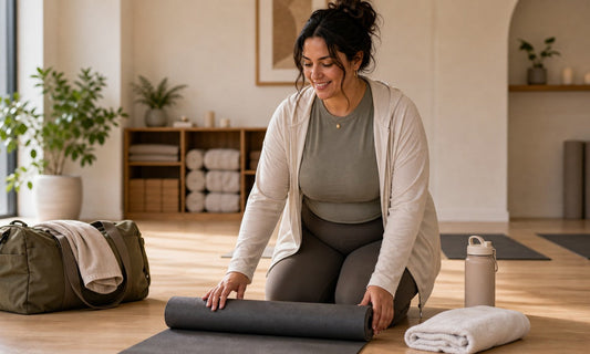 Curvvvy editorial cover: Best Yoga Bralette for Plus-Size Hot Studio 2026: Summer Wireless Picks Tested