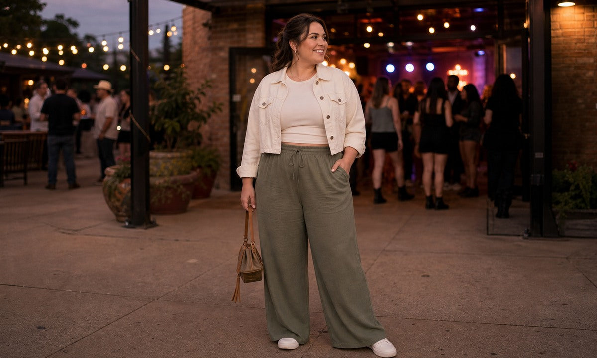 Curvvvy editorial cover: Concert Summer Outfit Bralette Plus Size 2026