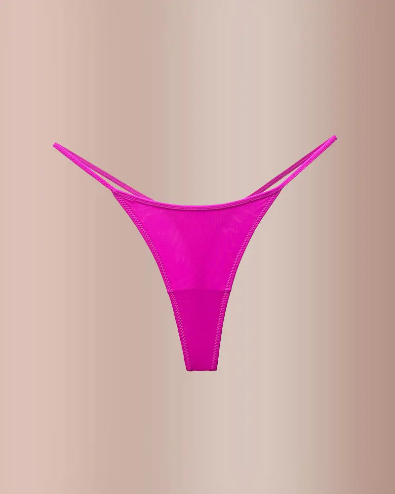 Curvvvy® ForLove – Animal Print Thin Strap Thong curvvvy