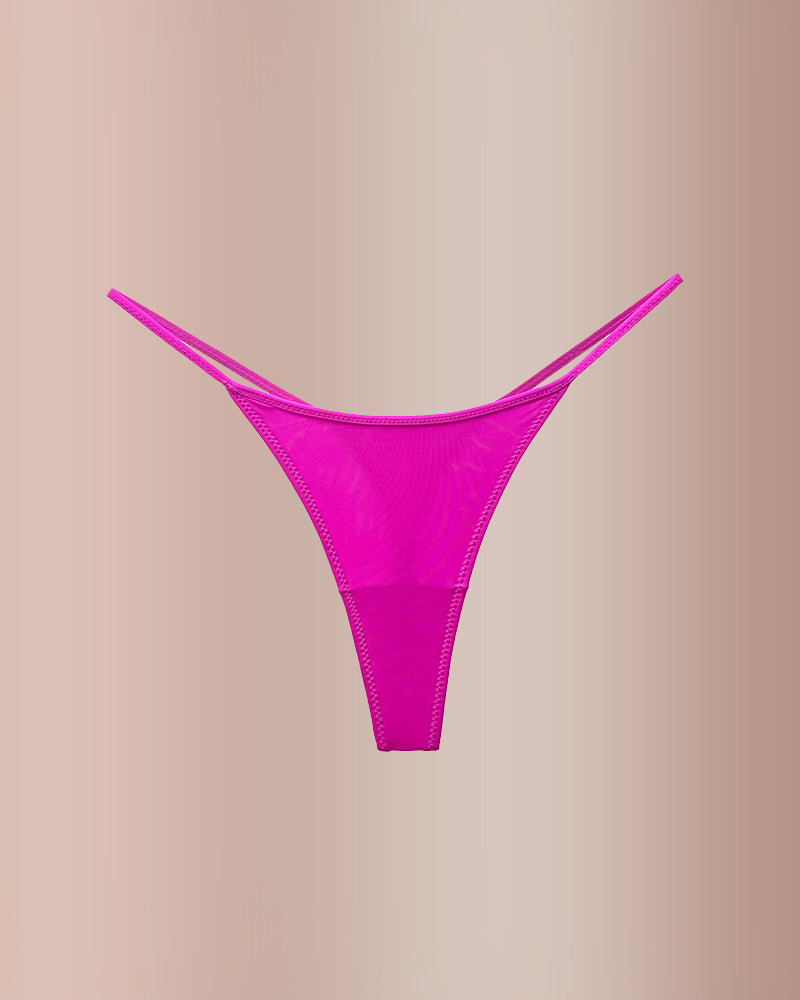 Curvvvy® ForLove – Animal Print Thin Strap Thong