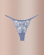 Curvvvy® BlossomLace – French Embroidered Sheer Lace Thong