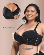 Curvvvy® Push up Back Smoothing Shaping Bra