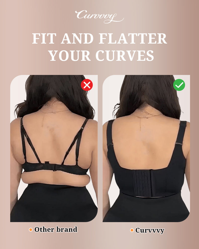 Curvvvy® Push up Back Smoothing Shaping Bra