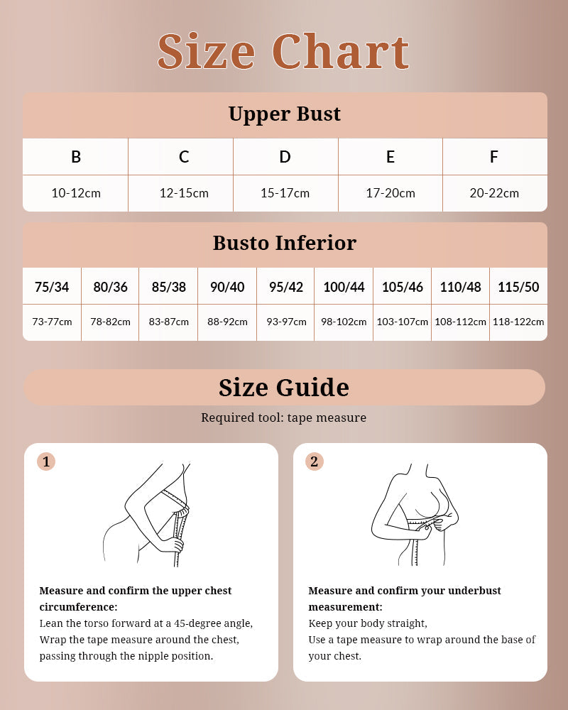 Curvvvy® Push up Back Smoothing Shaping Bra