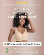 Curvvvy® Soft Comfortable Everyday Bra