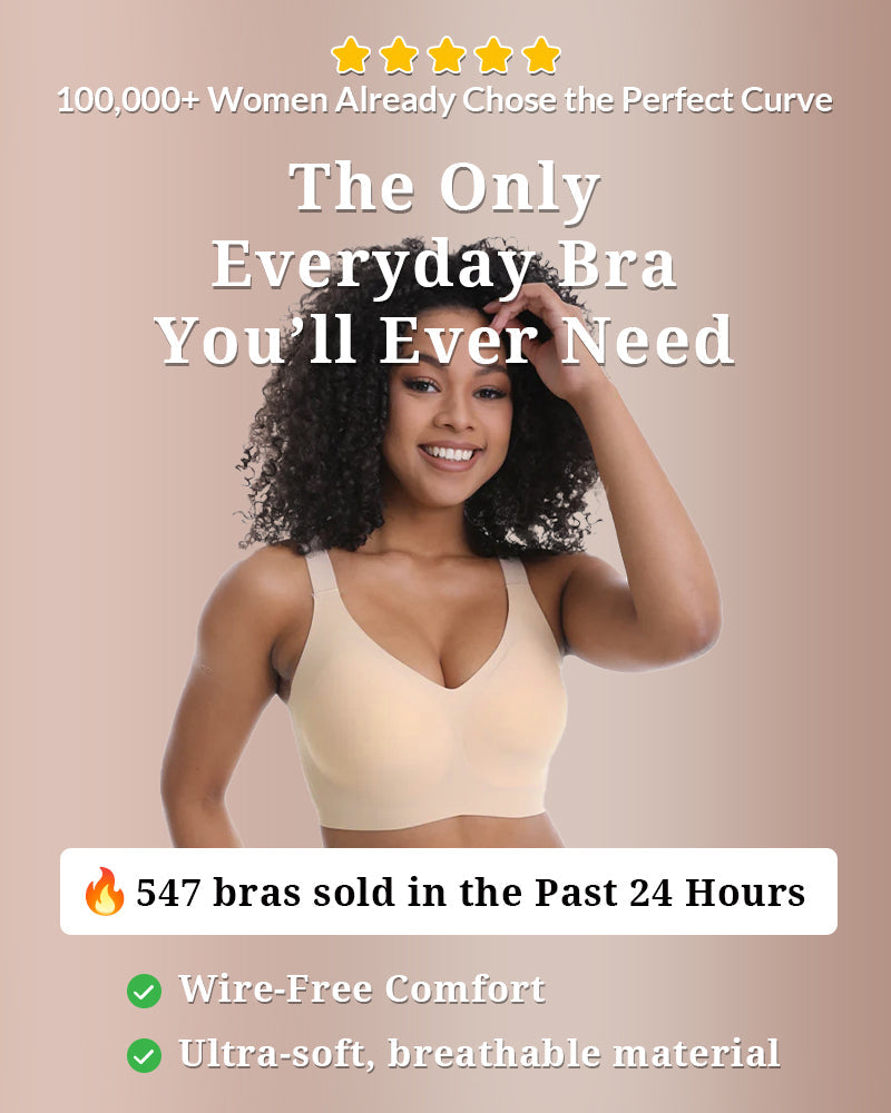 Curvvvy® Soft Comfortable Everyday Bra