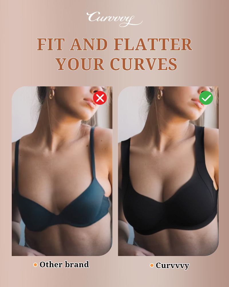 Curvvvy® Soft Comfortable Everyday Bra