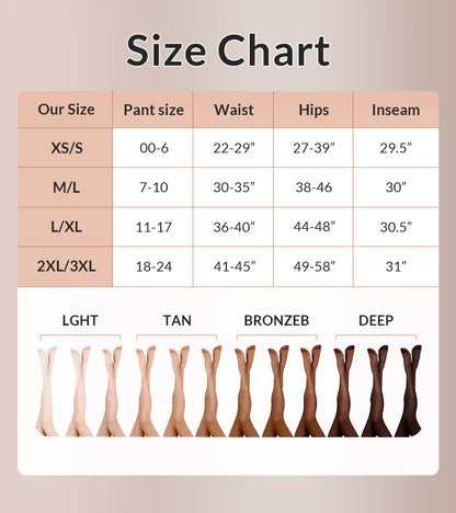 Curvvvy® - One-Seam Slimming Thermal Tights Curvvvy-US