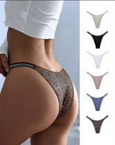 Curvvvy WildFit – Bikini sin costuras de leopardo