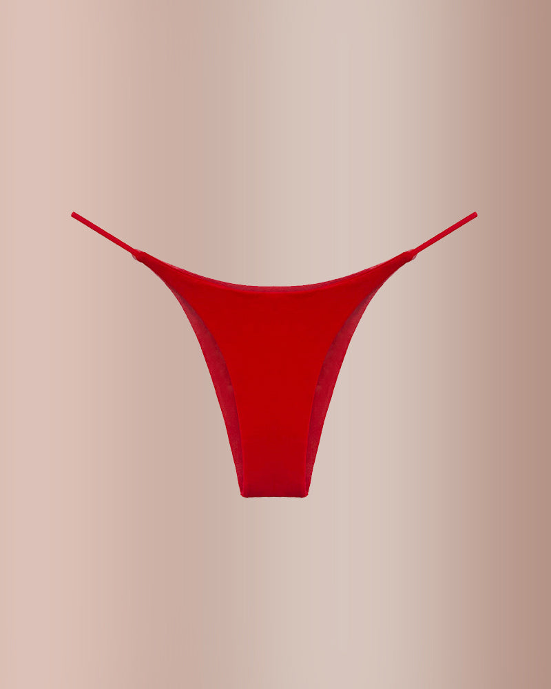 Curvvvy® ForLove – Low-Rise Cotton Double Strap Semi-Thong