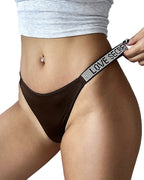 Curvvvy® SparkleGlam – Rhinestone Embellished Sexy Thong