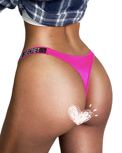 Curvvvy® SparkleGlam – Rhinestone Embellished Sexy Thong curvvvy