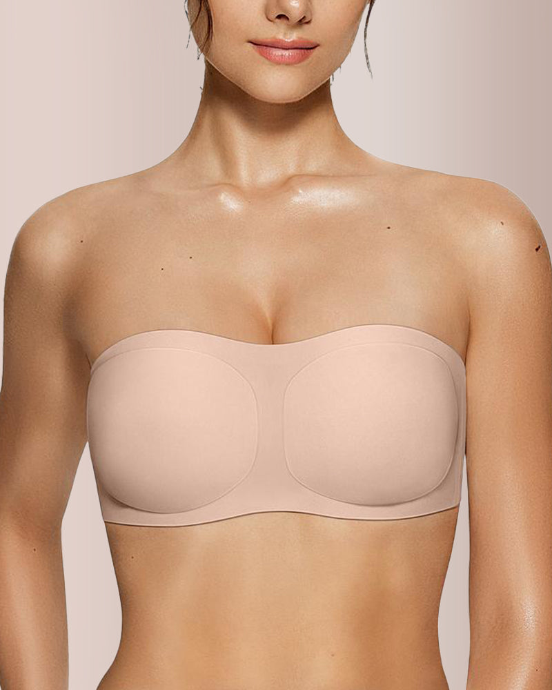 Curvvvy® Wireless Padded Bandeau Bra
