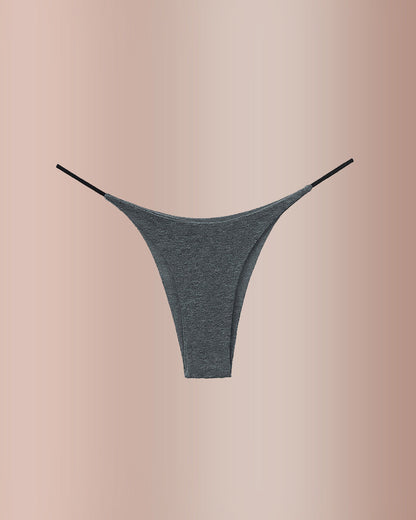 Curvvvy® ForLove – Low-Rise Cotton Double Strap Semi-Thong curvvvy