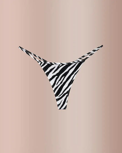 Curvvvy® ForLove – Animal Print Thin Strap Thong curvvvy