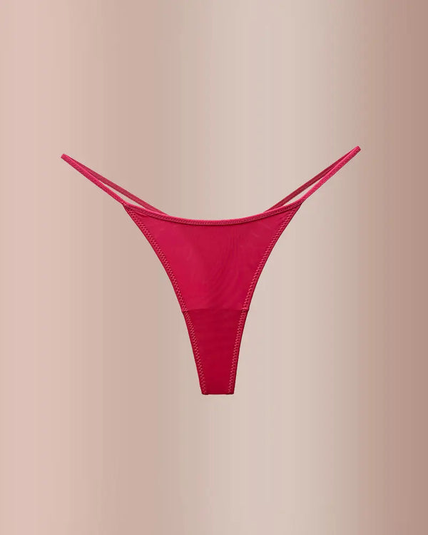 Curvvvy® ForLove – Animal Print Thin Strap Thong curvvvy