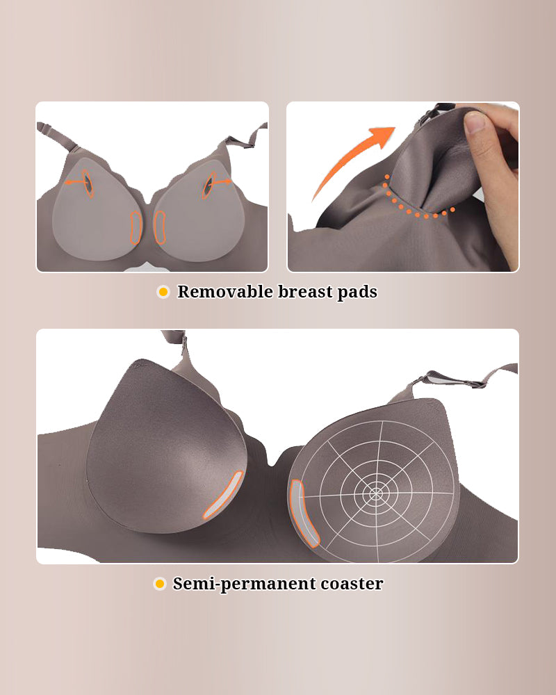 Curvvvy® Scalloped Comfort Everyday Bra