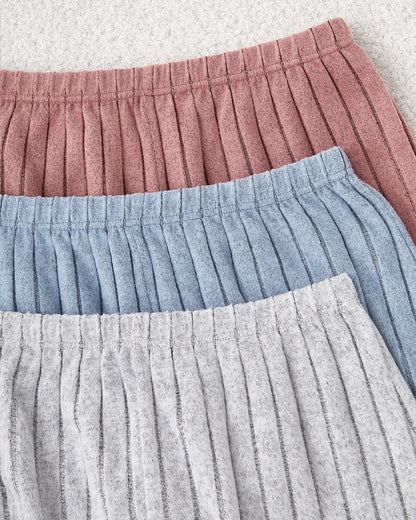 Curvvvy® Ribbed Tank & Shorts Lounge Set