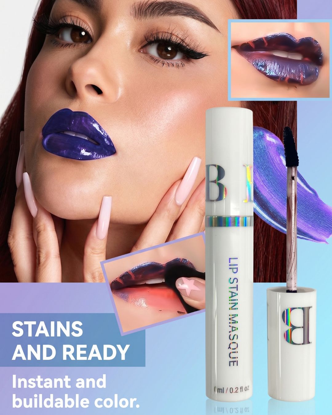 Curvvvy™ BTB Wonder Blading Lip Stain Masque 6ml
