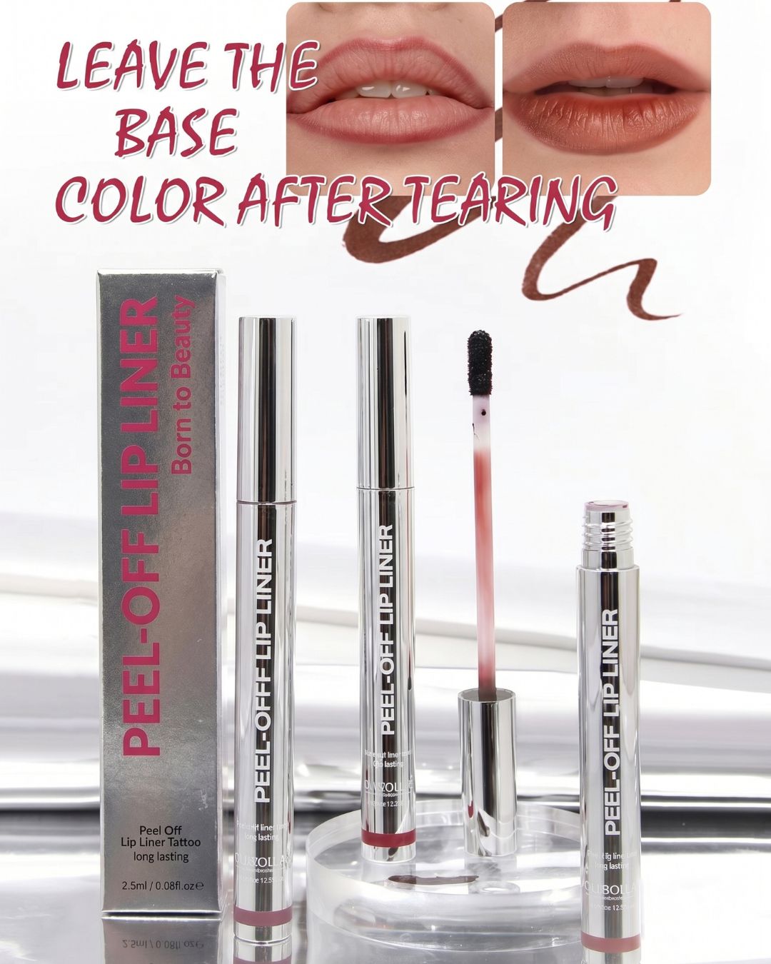 Curvvvy™ BTB Peel-Off Lip Liner/Lip Gloss 2.5ml