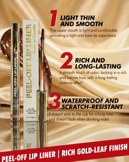 Curvvvy™ BTB Wonder Blading Metallic Gold Lip Stain Masque 2.5ml