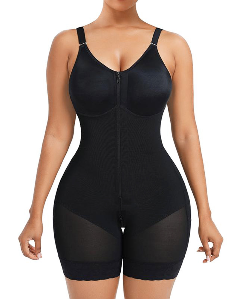 Faja plus size reductora y levanta glúteos