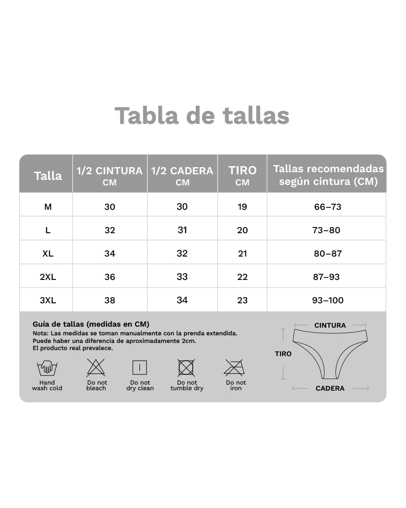 Curvvvy IceSkin – Tanga invisible de microfibra
