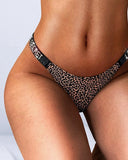 Brown Leopard Print