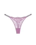 Curvvvy® BlossomLace – Lace Thong with Sparkling Details