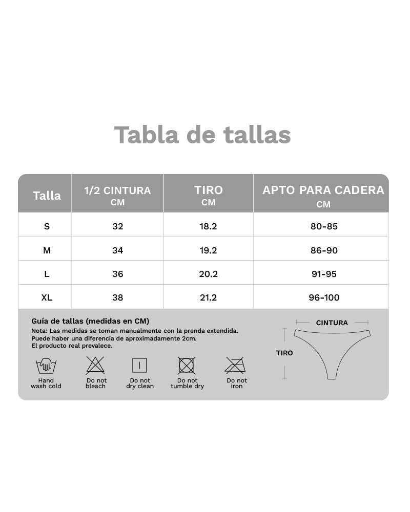 Curvvvy ShineLace – Tanga con encaje y detalles brillantes
