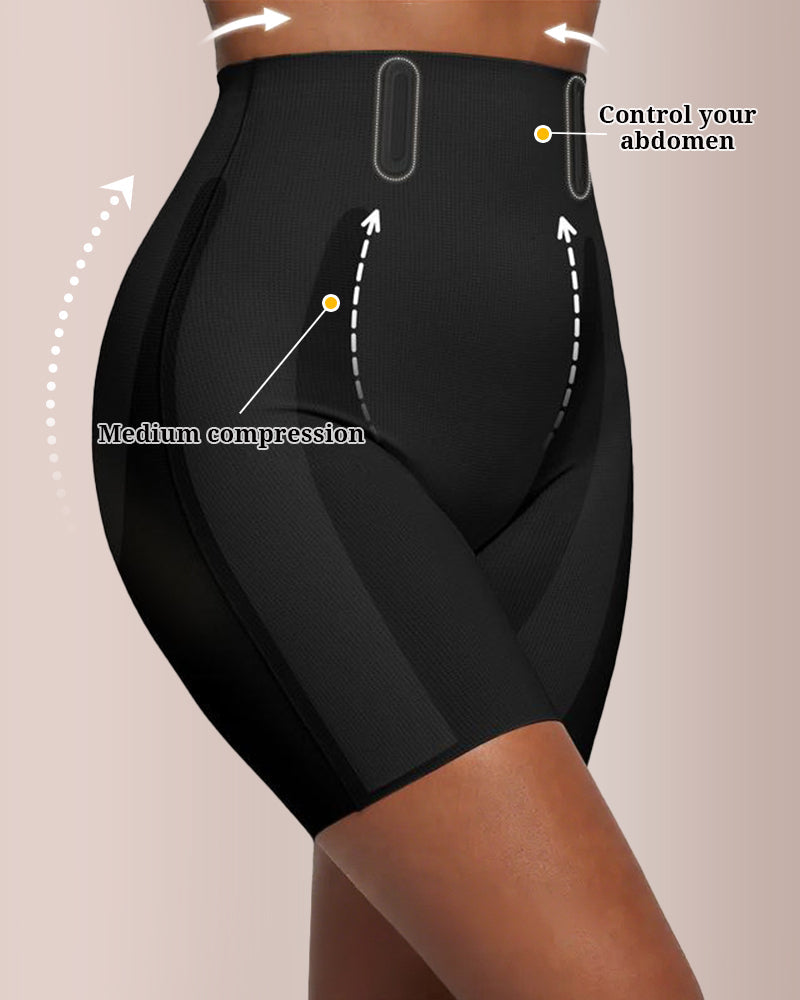 Curvvvy® CurveFlex – High-Waist Seamless Butt-Lifting Shaper Shorts