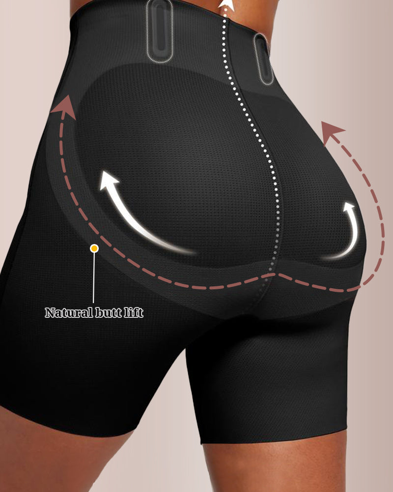 Curvvvy® CurveFlex – High-Waist Seamless Butt-Lifting Shaper Shorts