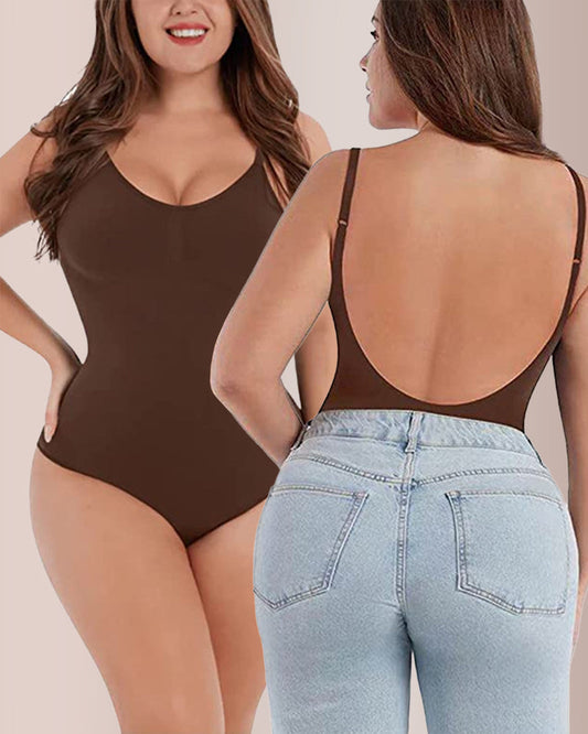 Curvvvy® CurveFlex – Seamless Backless Full-Body Shaper Bodysuit Curvvvy-US